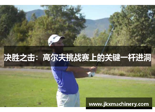 决胜之击：高尔夫挑战赛上的关键一杆进洞