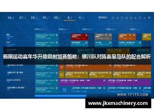 极限运动嘉年华升降级附加赛前瞻：银川队对阵秦皇岛队的配合解析